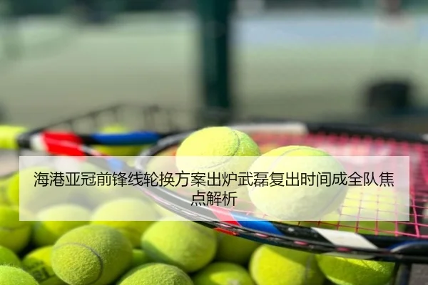 海港亚冠前锋线轮换方案出炉武磊复出时间成全队焦点解析